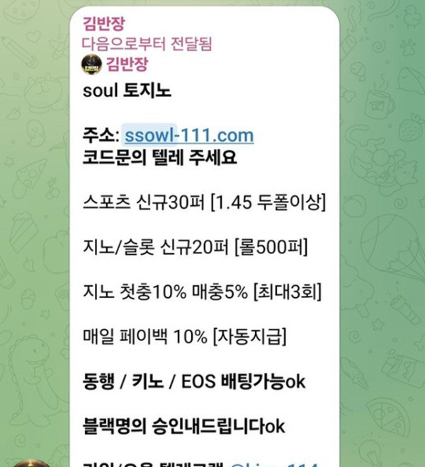 소울카지노 먹튀사이트 이용중지