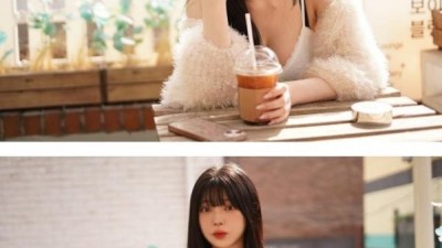 사복 입은 존예 여캠의 셀카