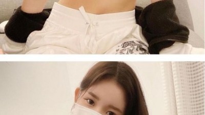 글래머 마스크녀의 어마한 미드 볼륨