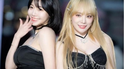 실물까지 대박 이뿐 두여캠 수련이와 다미