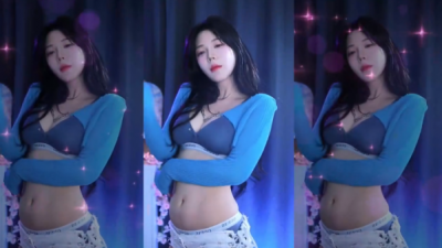 눈빛이 도도한 여캠의 지리는 몸매