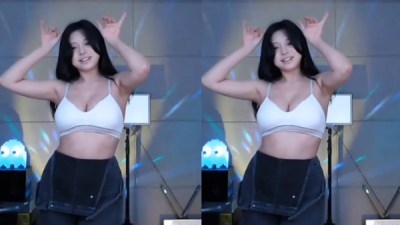 섹시리액션 해주는 글래머러스한 몸매를 가진 여캠