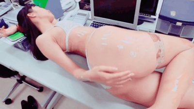 오일플 제대로 하시는 처자