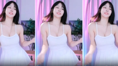 섹시한 원피스 입은 눈나