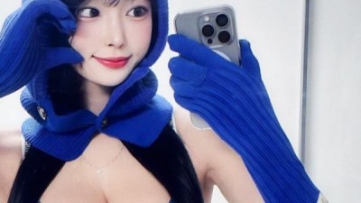 귀여운 처자의 미친 볼륨감