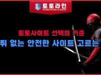 토토사이트 선택의 기준: 먹튀 없는 안전한 사이트 고르는 법